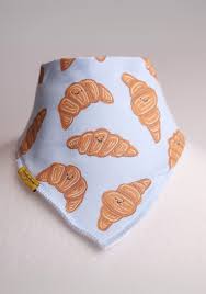 Babyboo Croissant Organic Cotton DribbleBoo Bandana Bib
