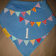 Babyboo Party Time ORGANIC COTTON DRIBBLEBOO BANDANA BIB