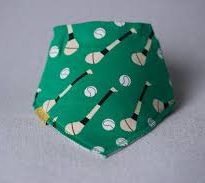 BABYBOO GREEN GAA ORGANIC COTTON DRIBBLEBOO BANDANA BIB