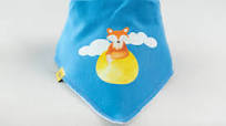babyboo up in the moon organic cotton Dribbleboo Bandana Bib