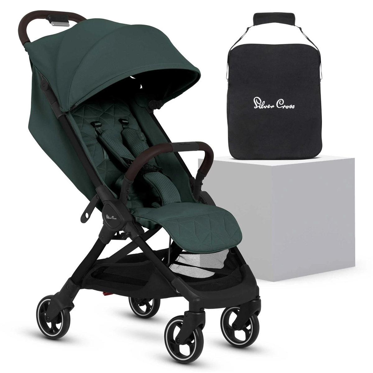 Silver Cross Clic 2 Stroller - Conifer